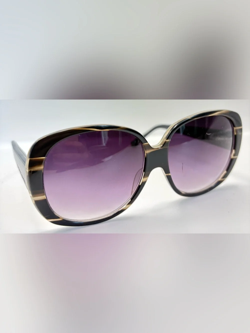 Andrea Jovine A295 Black Oval Sunglasses Frames